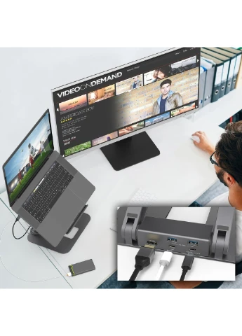 Док-станция USB-C 6-в-1 (JTS327-N) J5create (383061070)