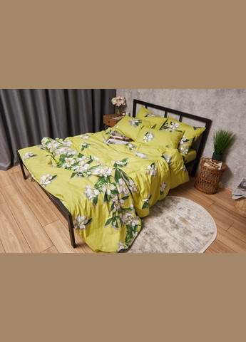 Комплект постельного белья Бязь Gold Люкс «» двуспальный 175х210 наволочки 4х70х70 (MS-820005504) Moon&Star Wisteria (296909761)