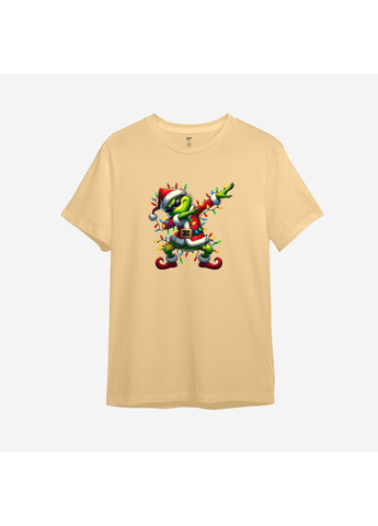 Новорічна футболка з принтом "Грінч на вайбі". The Grinch (10748609542) ТiШОТКА - (368566582)