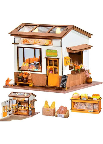 Румбокс Пекарня Roombox Boulangerie DIY CuteBee Інтер'єрний конструктор BM-880 No Brand (362453317)