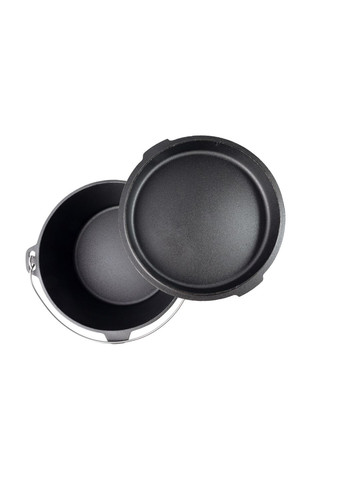 Казан чугунный 8,5 л с литой крышкой-сковородой Biol (338655905)