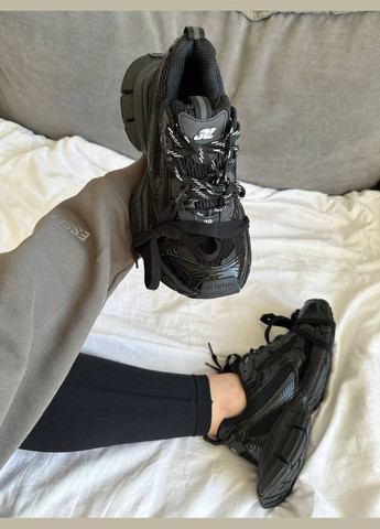 Чорні всесезонні кросівки Vakko Balenciaga 3 XL Black