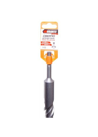 Сверло для бетона GM SDS-PLUS S4 28*800 мм (0-28-800) Granite (322705345)