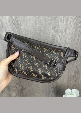 Женская нагрудная бананка Коричневый (1687ДКк) No Brand сумка (342398908)