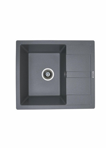 Гранітна мийка для кухні 5851 ARIA матова мусон Platinum (342072492)