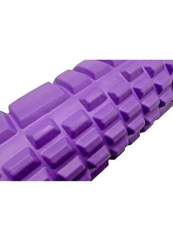 Массажный ролик Grid Roller 33 см v.1.1 EF-2020-V Violet EasyFit (290255581)