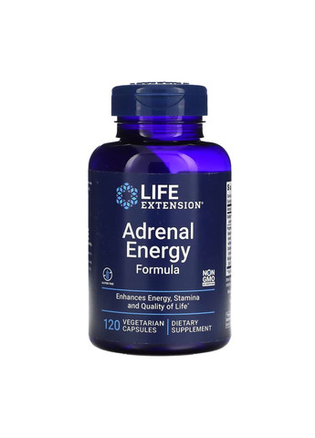 Добавка Adrenal Energy Formula - 120 vcaps Life Extension (285787789)
