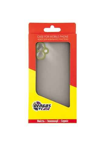Чехол для мобильного телефона Matte Samsung Galaxy A05 (green) (DG-TPU-MATT-137) DENGOS Matte Samsung Galaxy A05 (green) (366155009)