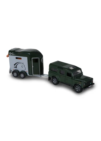 Ігровий набір - Land Rover (з причіпом і фігурками коней) TechnoDrive (401684954)