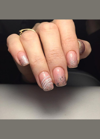 Гель краска Паутинка Spider ТМ №1 белая City Nail (342375847)