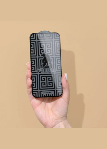 Защитное стекло Achilles для Apple iPhone 16 Plus Black (PGPAIP16PL01) Proove (364861657)
