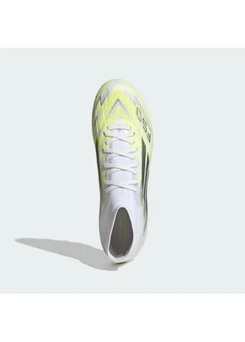 Цветные бутсы f50 sparkfusion pro mid cut fg/ag white/multi jr8954 adidas
