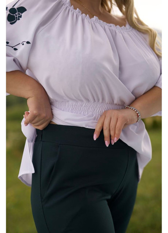 Костюм (блуза, штани), колір Темно-зелений No Brand (361120401)