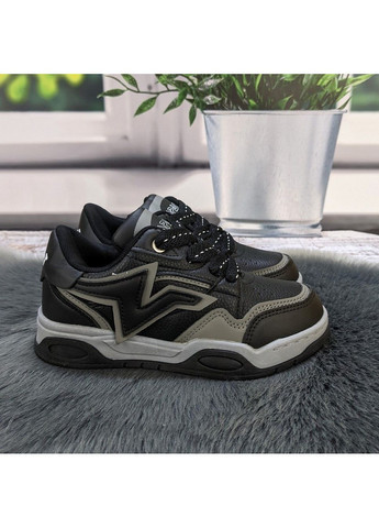 Чорні осінні кросівки дитячі для дівчинки Jong Golf