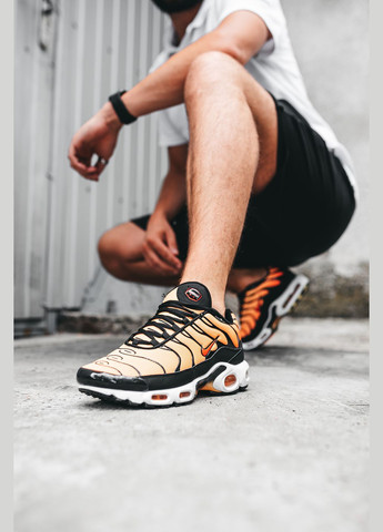 Светло-оранжевые демисезонные кроссовки мужские Nike Air Max Plus OG Tn Tiger