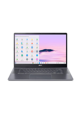 Ноутбук Chromebook CB5152HT 15" FHD IPS Touch, Intel i5-1235U, 16GB, F512GB, UMA, ChromeOS, серый Acer (314780272)