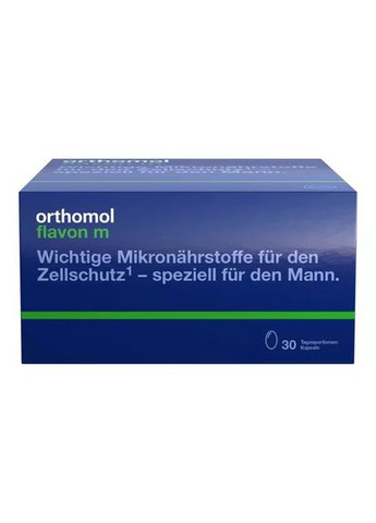 Витамины для мужчин для предстательной железы Flavon M (капсулы на 30 дней) Orthomol (293943115)