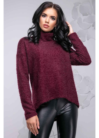 Темно-червоний зимовий светр 1038.2731 Seventeen