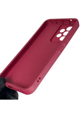 Чехол силиконовый Soft Touch с 3D принтом волшебная минни маус для Galaxy A53 5G (SM-A536E) бордовый (Полная защита камеры) Samsung (378977963)