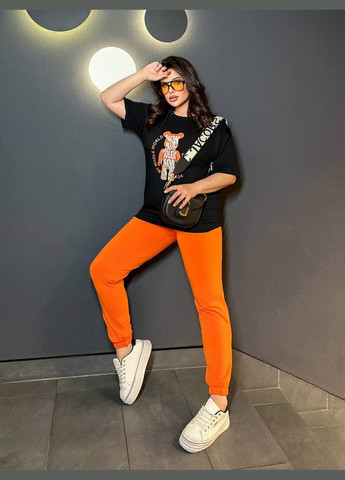 Женский костюм-двойка цвет оранж р.50/52 454461 New Trend (290111561)