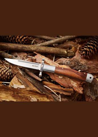 Ніж Складаний Стилет з Гардою Фінка Сталь 440C Італійський дизайн GW3088 No Brand (370770666)