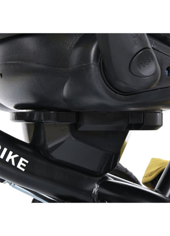 Дитячий триколісний велосипед жовтий для дітей від 16 місяців з музичною панеллю та ременями безпеки Turbo Trike (368757148)