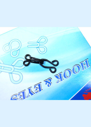 Крючки пришивные черные №10/32мм/220 пар FROM FACTORY KRC (335396852)