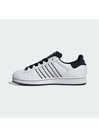 Білі всесезонні кросівки superstar ii originals jh5469 adidas