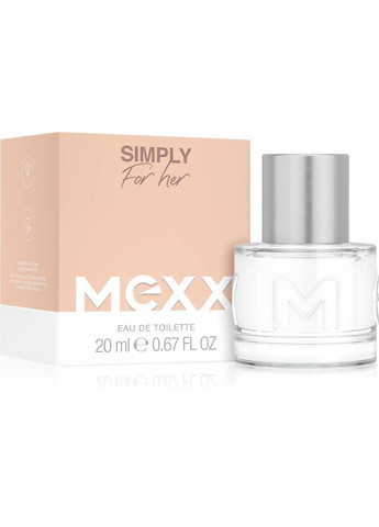 Simply for Her 20 мл Туалетна вода Mexx (361072670)
