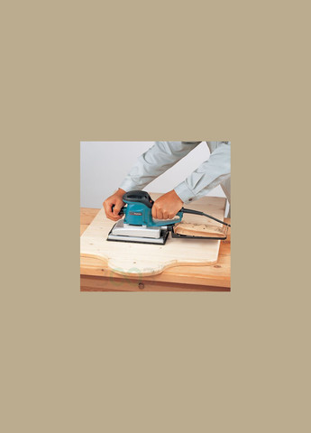 Вібраційна шліфувальна машина BO4900V з плавним регулюванням обертів (4725) Makita (295040187)