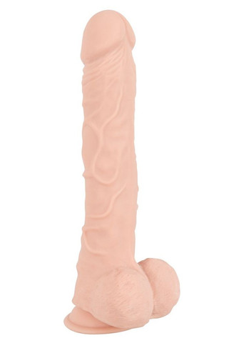 Фалоімітатор з мошонкою - Nature Skin Large Bendable Dildo Orion (336946291)