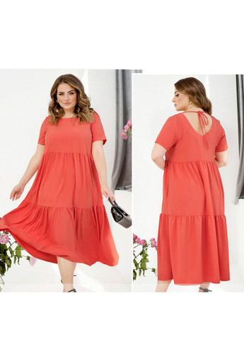 Коралловое платье Liton