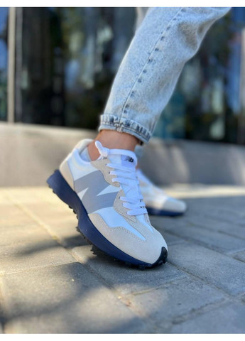 КРОСІВКИ ЖІНОЧІ NEW BALANCE 327 BLUE SOLE НЬЮ БЕЛАНС 327 No Brand бежеві демісезони (367173416)