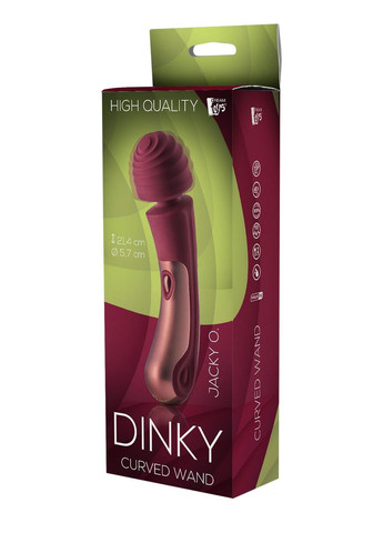 Вибратор микрофон Dinky Curved Wand Jacky O Dream Toys (331170553)