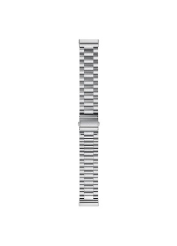 Металевий ремінець для годинника Fitbit Versa 3 / Fitbit Sense Silver Primolux (266914453)