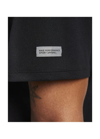 Чорна футболка чоловіча dri-fit uv miler flash black Nike