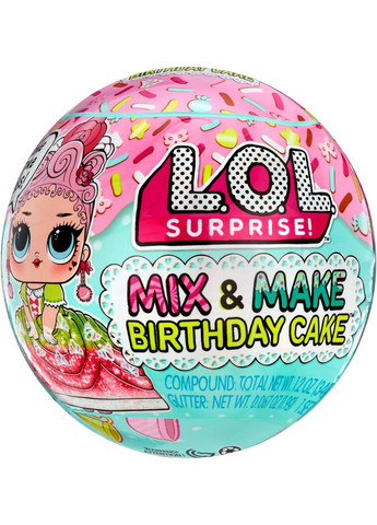 Игровой набор Lol Surprise Mix Make Birthday Cake Heartbreaker DIY Cake кукла лол 593140 L.O.L. Surprise! (323480776)