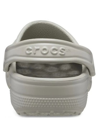 темно-серебряные кроксы clog elephant 10001 Crocs
