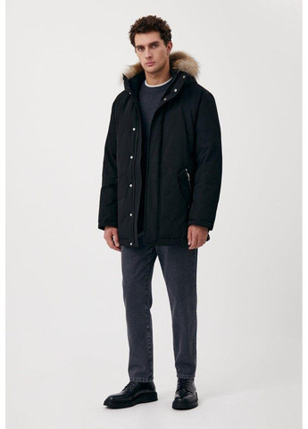 Черный зимний Пуховик Finn Flare