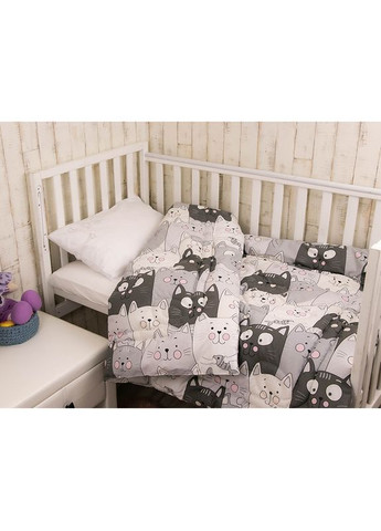 Одеяло детское 140х105 шерстяное Grey Cat Руно (290110181)