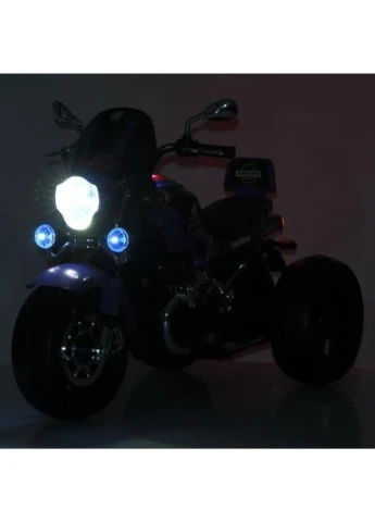 Дитячий електромобіль мотоцикл M 6263EL-4 2×25W 12V7AH синій Bambi (402347584)
