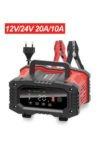 Автоматическое импульсное пускозарядное устройство для автомобильного аккумулятора 12V-24V 20A FPT-200 Foxsur (301537939)