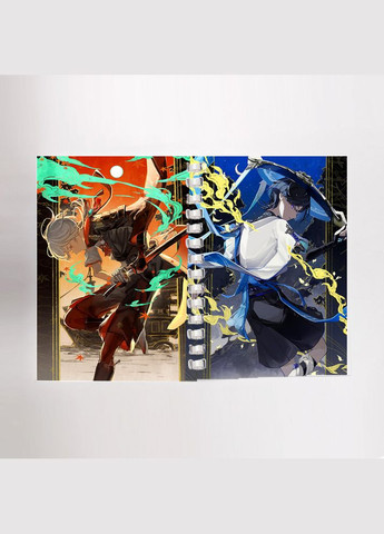 Блокнот скетчбук Скарамучча Геншин импакт Genshin Impact (sk0117) No Brand (326996917)