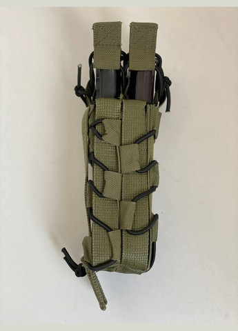 Подвійний штурмовий підсумок для магазинів АК(Олива) Сварог (342375275)