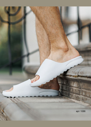 Белые спортивные, повседневные, джинсовые, пляжные, кэжуал шлепанцы cloudwhite YZY