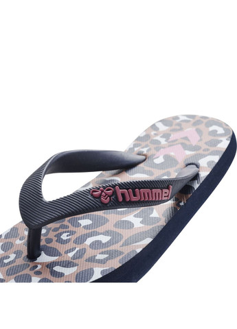 Коричневые вьетнамки шльопки для девочки flip flop jr 213513-3030 Hummel
