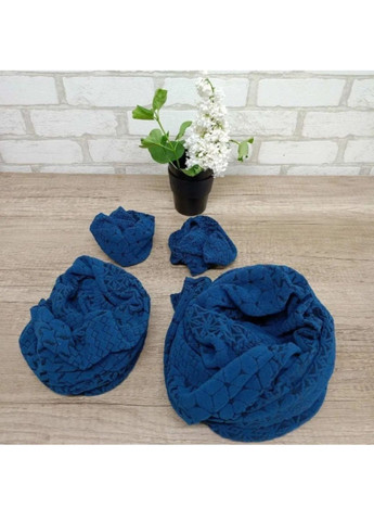 Еластичний чохол для ігрового та офісного крісла Комплект Синій (ЧДК-11-1) No Brand (371809847)