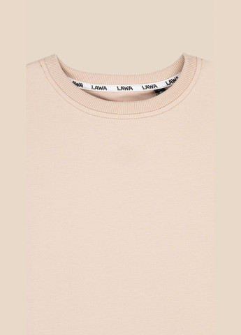 Футболка однотонная женская WBC02466 Светло-бежевый shop (2000999216442) LAWA - (355022160)