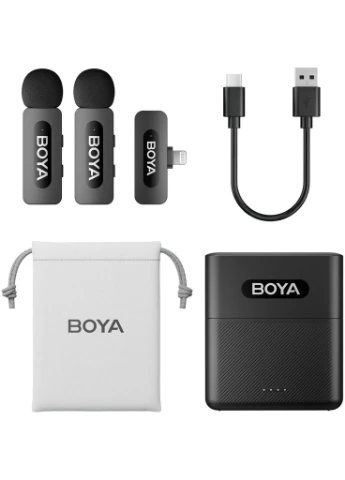 Микрофон (ek05308) Boya BY-V3 Lightning Black (392047034)