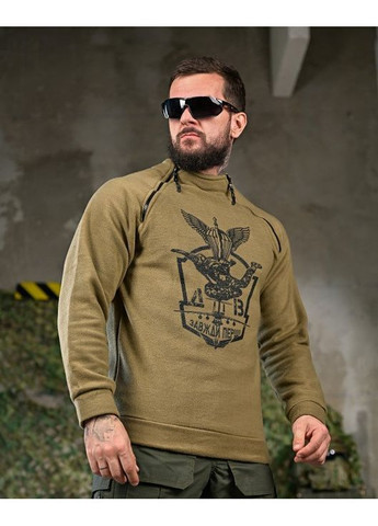 Тактична чоловіча кофта на флісі ДШВ койот No Brand (366439831)